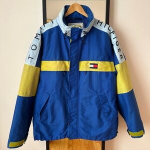 Vintage 90s Tommy Hilfiger Full Zip Jacket Sailing Gear Regatta outerwear